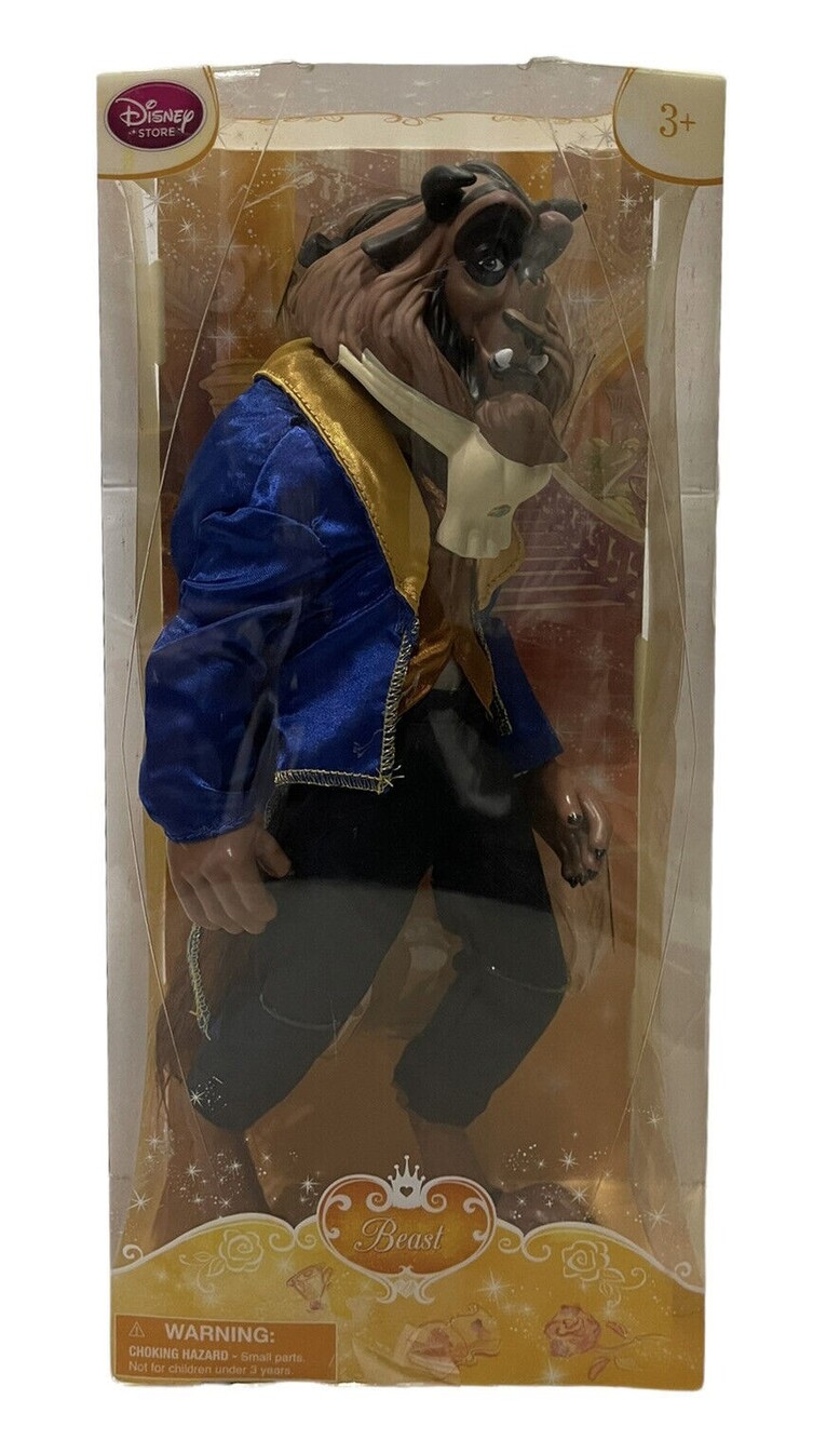 Disney Store The Beast 12" Classic Doll from Beauty and the Beast 2016 New